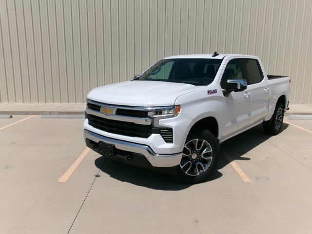 2026 Chevrolet Silverado 1500 LT in Summit White — front three-quarter view