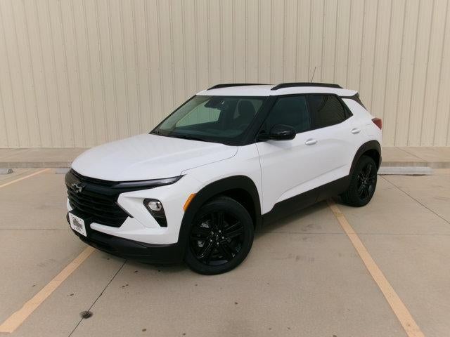 2026 Chevrolet Trailblazer LT in Summit White — front three-quarter view