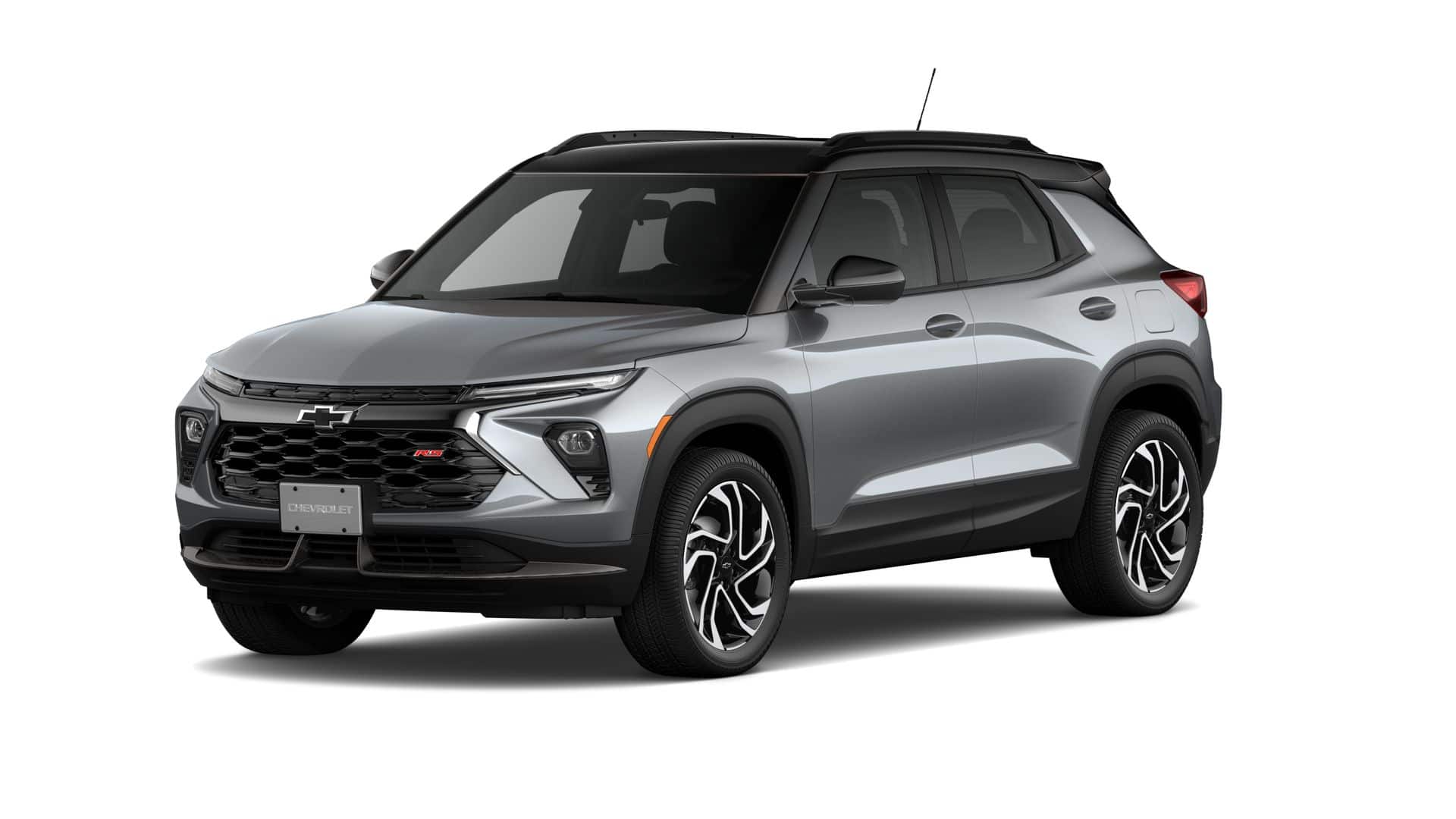 2026 Chevrolet Trailblazer RS in Sterling Gray Metallic — front three-quarter view